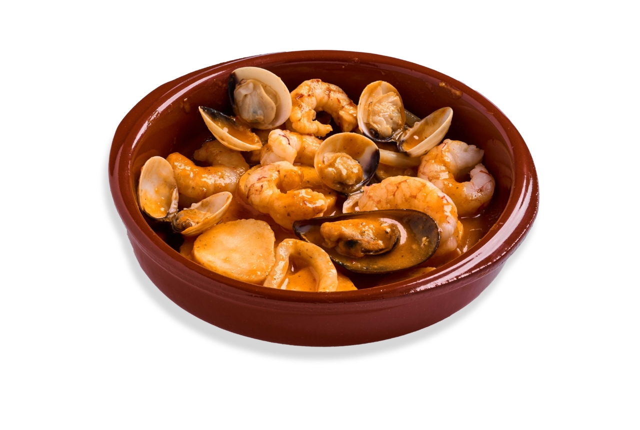 Seafood casserole