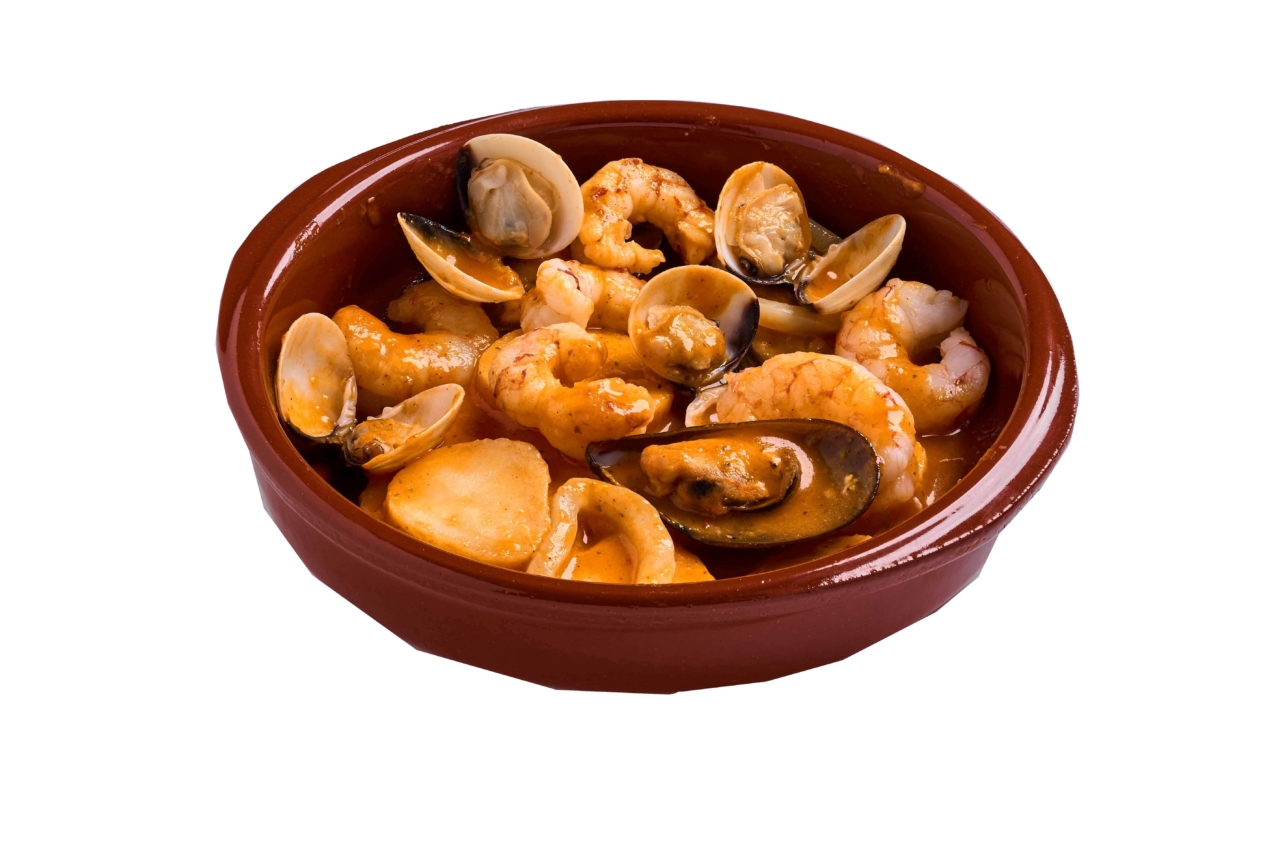 Casserole de fruits de mer